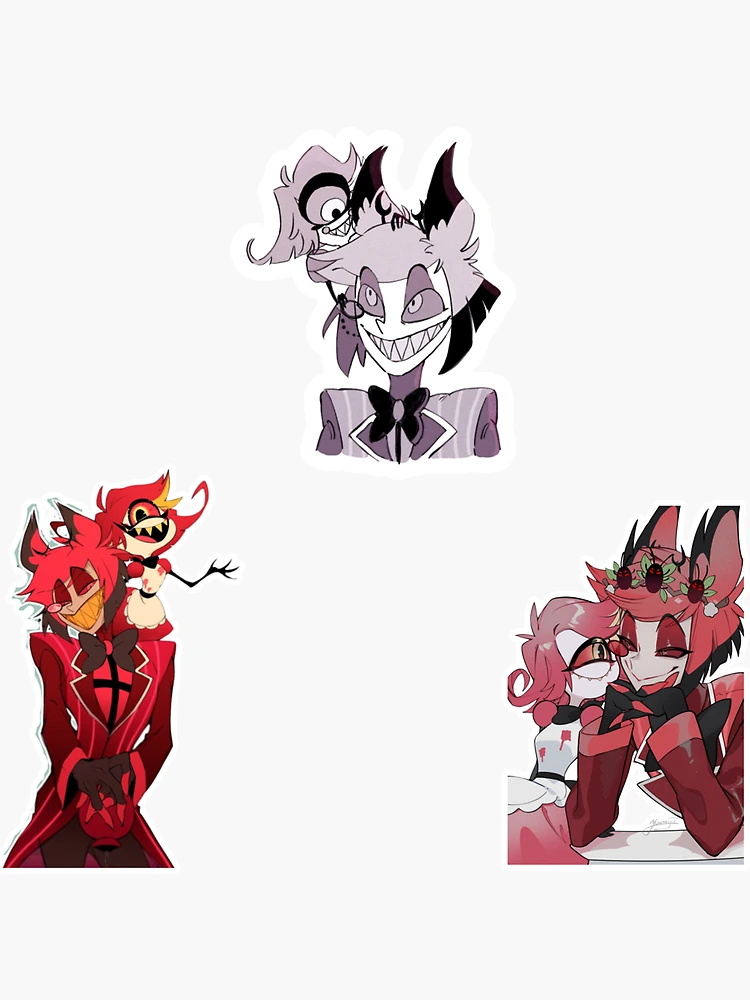 Hazbinhotel Alastor and Niffty アクリルスタンド Hazbin Hotel Pride 2025 Alastor & Niffty Acrylic Standee