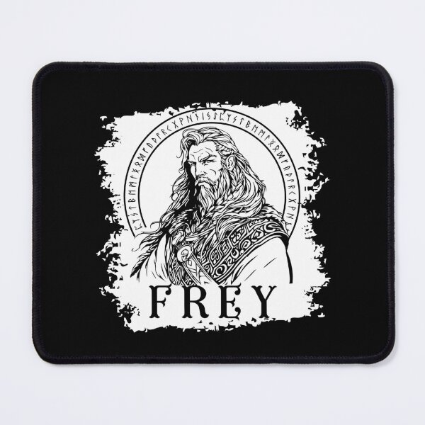 Item preview, Frey Viking God of Norse Mythology and rune halo designed and sold by Lady-Frost.