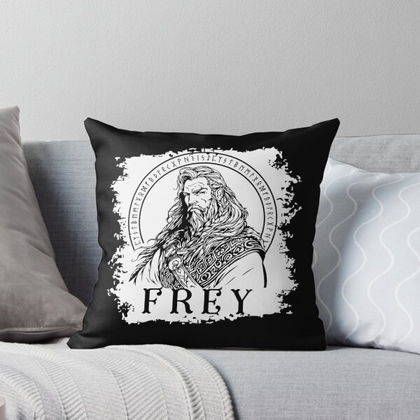 Item preview, Frey Viking God of Norse Mythology and rune halo designed and sold by Lady-Frost.