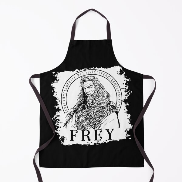 Item preview, Frey Viking God of Norse Mythology and rune halo designed and sold by Lady-Frost.