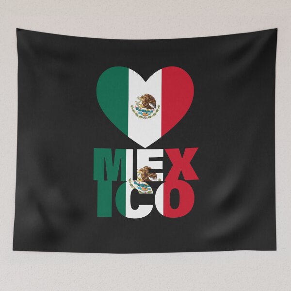 Item preview, Mexico Flag Map designed and sold by AnimalsDH305.