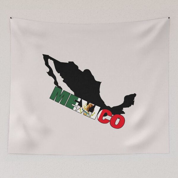 Item preview, Mexico Flag Map designed and sold by AnimalsDH305.