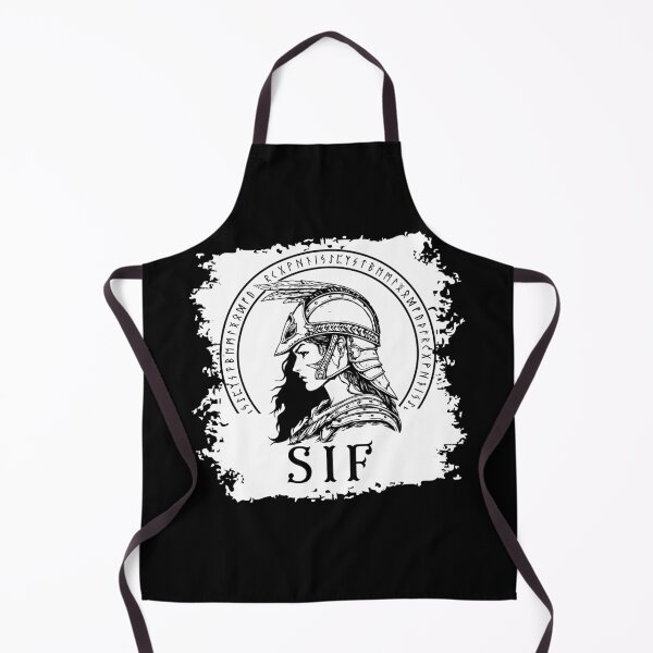 Item preview, Sif Viking Goddess of Norse Mythology with rune halo designed and sold by Lady-Frost.