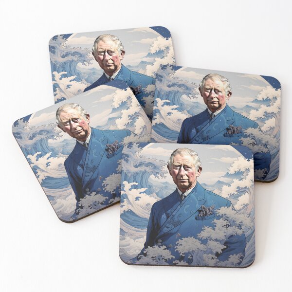 Item preview, Hokusai Charles III 1 designed and sold by AstroRisq.