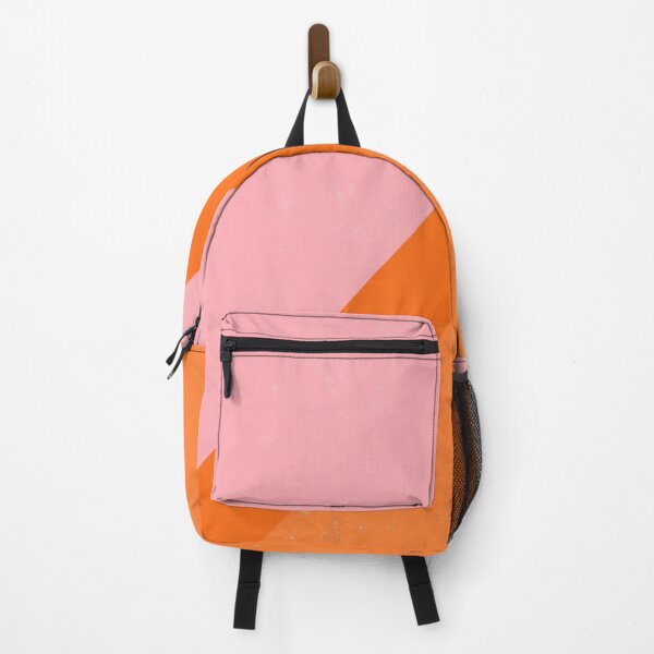 Item preview, Pink and Orange Painterly Roller Brush Style Geometric designed and sold by OneThreeSix.