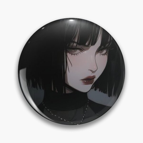 Item preview, Beautiful Anime girl with black hair  designed and sold by Moonflowerbt1.