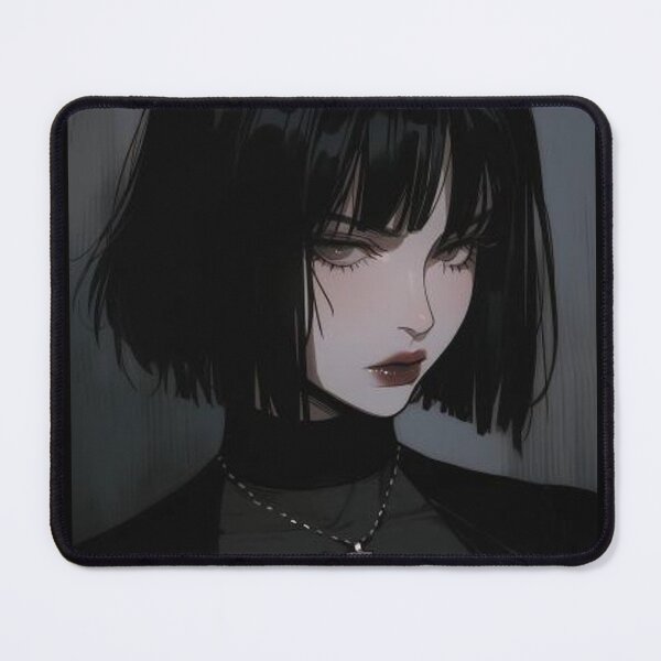 Item preview, Beautiful Anime girl with black hair designed and sold by Moonflowerbt1.