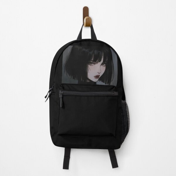 Item preview, Beautiful Anime girl with black hair designed and sold by Moonflowerbt1.