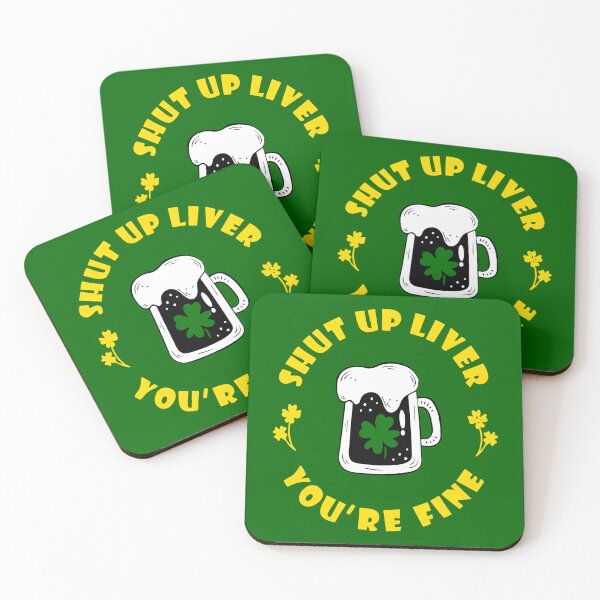 Item preview, Dark Beer Drinking Saint Patricks Shut Up Liver designed and sold by FEBRICAST.