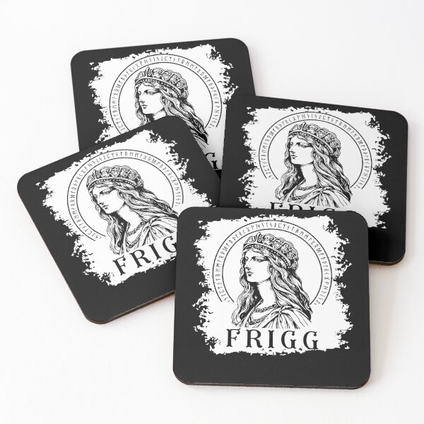 Item preview, Frigg Viking Goddess of Norse Mythology and rune halo designed and sold by Lady-Frost.