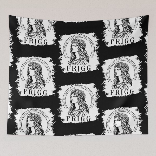 Item preview, Frigg Viking Goddess of Norse Mythology and rune halo designed and sold by Lady-Frost.