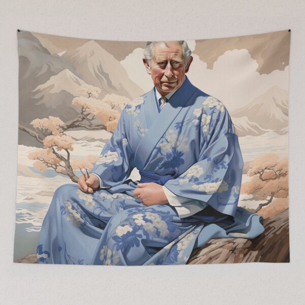 Item preview, Hokusai Charles III 2 designed and sold by AstroRisq.