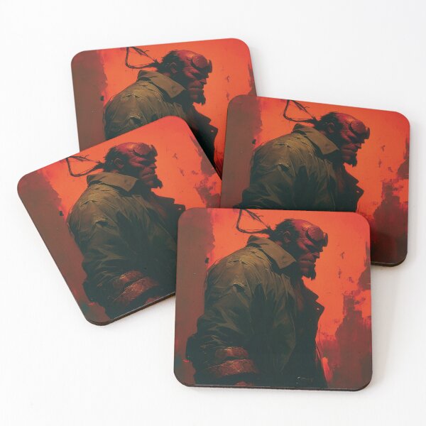 Item preview, Hellboy - Contemplation - Text Variant designed and sold by Lost Idols Productions General Shop.