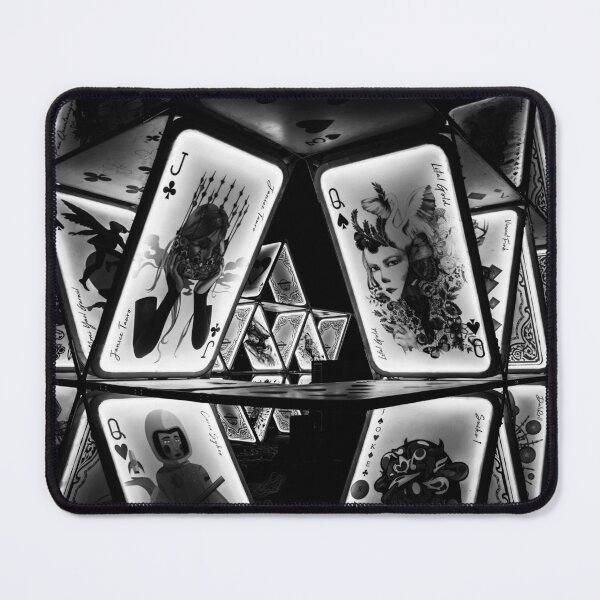 Item preview, card tower in grey designed and sold by Perggals© - Stacey Turner.