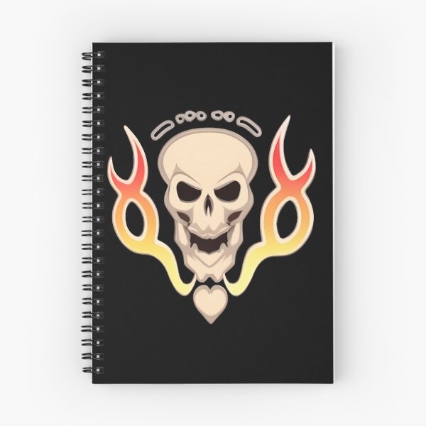 Item preview, Fire Flame Skull Biker Paul Phoenix Motif designed and sold by crhyrains.