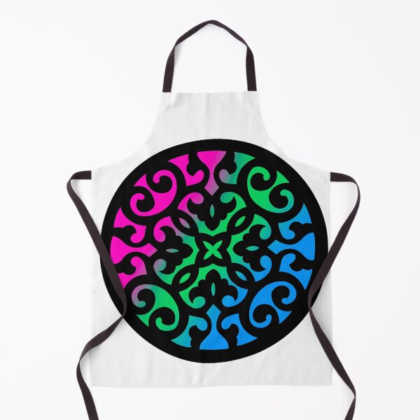 Item preview, Polysexual pride flag mandala designed and sold by Rain-Dear.