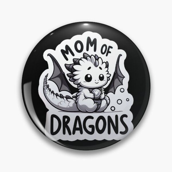 Artikelvorschau, Mutter der Drachen Muttertagsfantasie Süßer Drache entworfen und verkauft von Saltycrowshop.