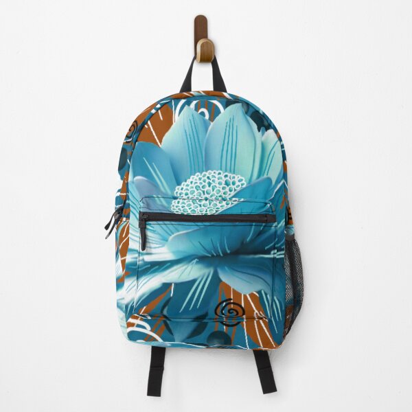 Item preview, Teal flower designed and sold by Flowersonstuff.