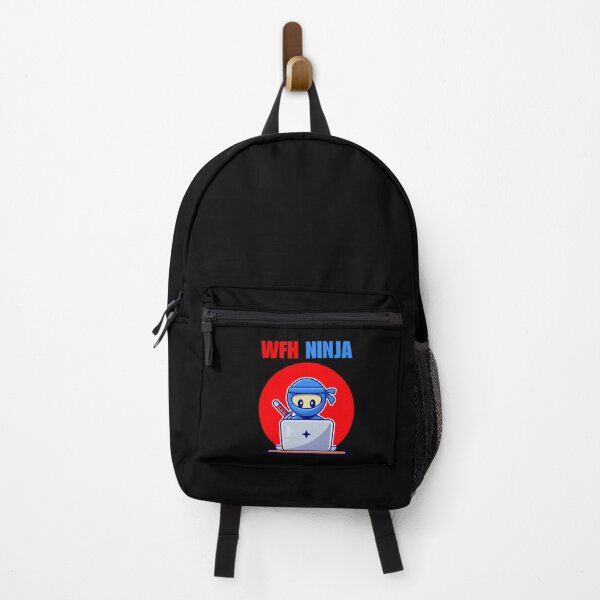 Item preview, WFH Ninja, funny freelancer, work from home saying or quote, online remote work designed and sold by NBSStore.