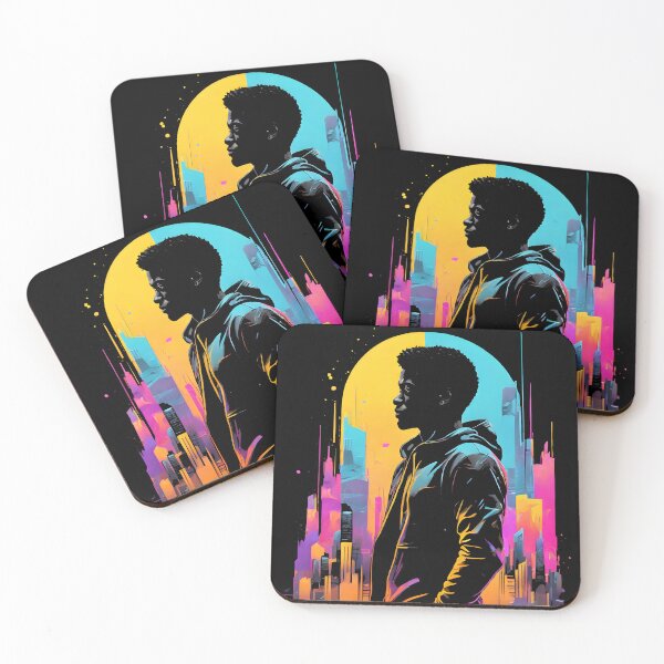 Item preview, Cyberpunk Man Meets City of Lights designed and sold by Bomba Visual.