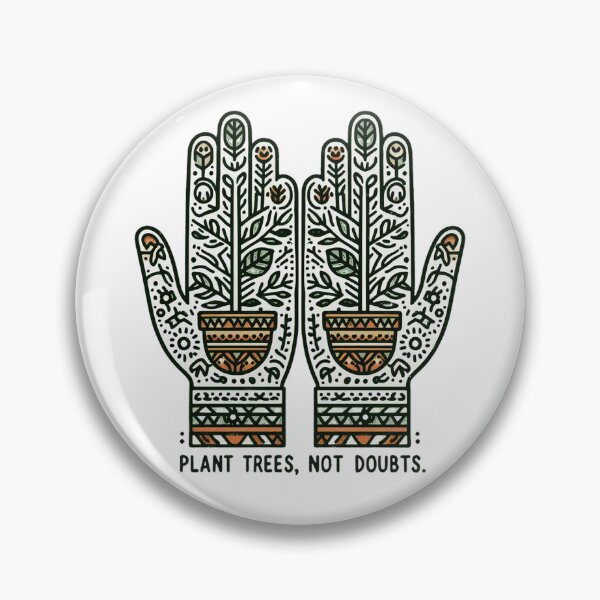 Item preview, Plant Trees, Not Doubts. designed and sold by Echonn.