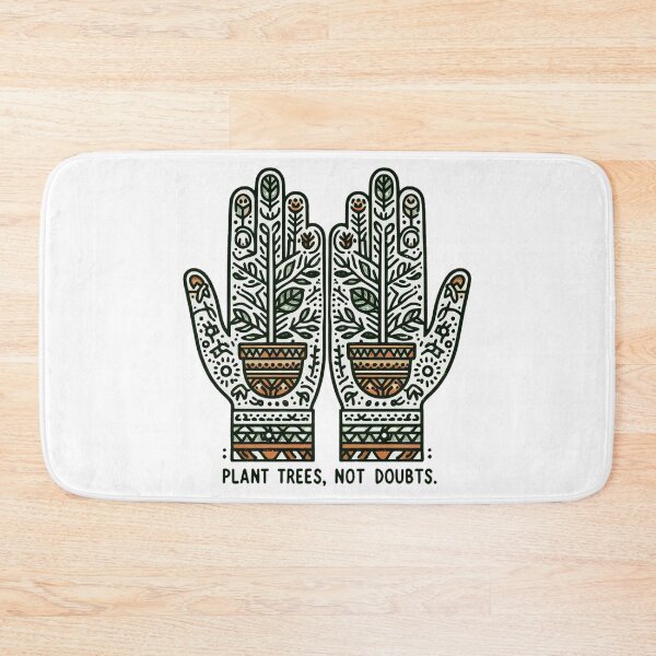 Item preview, Plant Trees, Not Doubts. designed and sold by Echonn.
