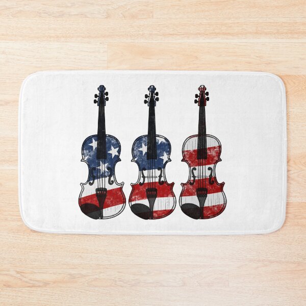 Item preview, Violin USA Flag Violinist Patriotic Musician 4th July designed and sold by doodlerob.