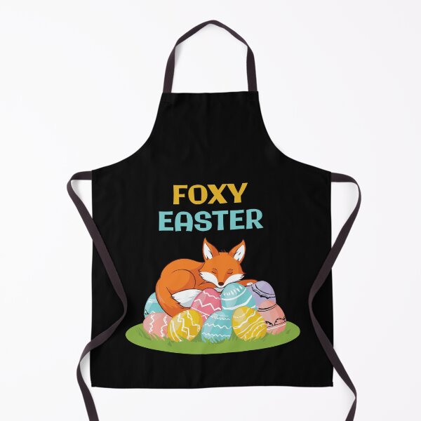 Aperçu de l'œuvre Pâques Foxy. Un renard dormant sur un tas d'œufs de Pâques créée et vendue par twisted-dot.