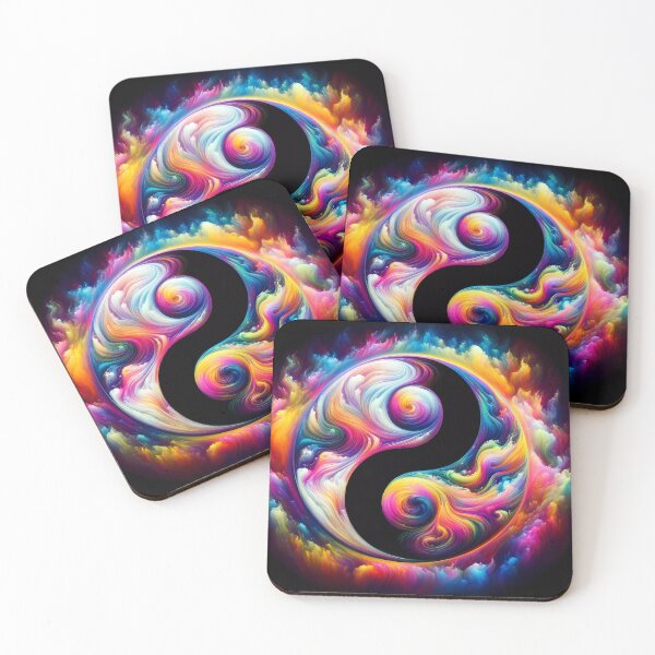 Item preview, Psychedelic Yin-Yang designed and sold by NeatSplash.