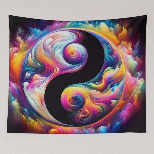 Item preview, Psychedelic Yin-Yang designed and sold by NeatSplash.