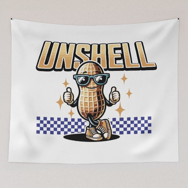 Item preview, Unshell extrovert jolly happy peanut designed and sold by CyberWindow.