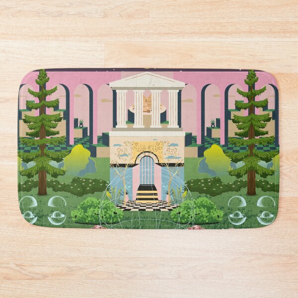 Item preview, Mistic temple, Garden, nature, night and day, sun and moon, trees designed and sold by Sugar Wisdom .