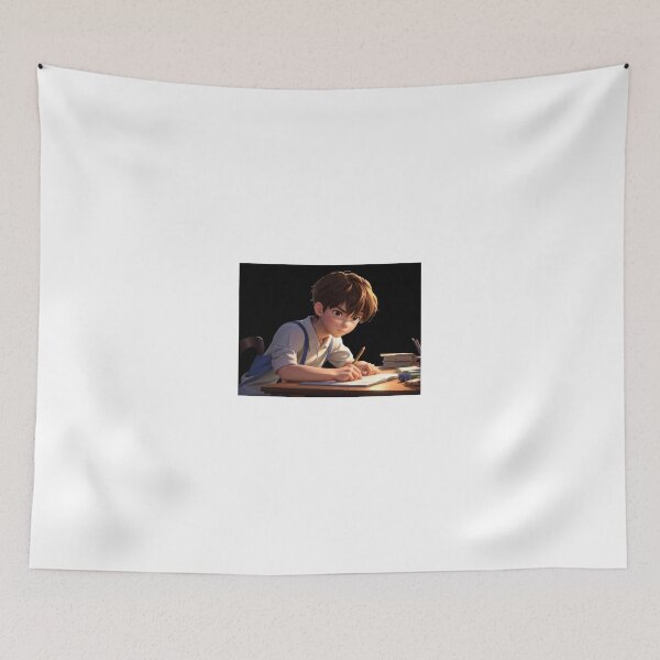 Item preview, a boy study illustration  designed and sold by Amitabr14.