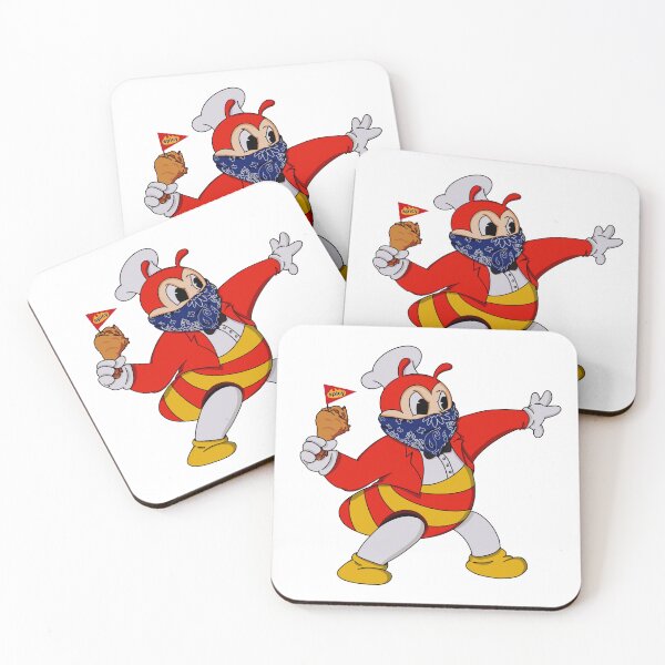 Item preview, CUTE JOLLIBEE ANGRY SPICY CHICKEN JOY STICKER designed and sold by aydapadi.
