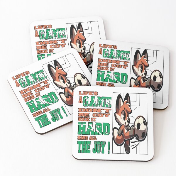 Item preview, Soccer Coyote Spirit designed and sold by maknateeshop.