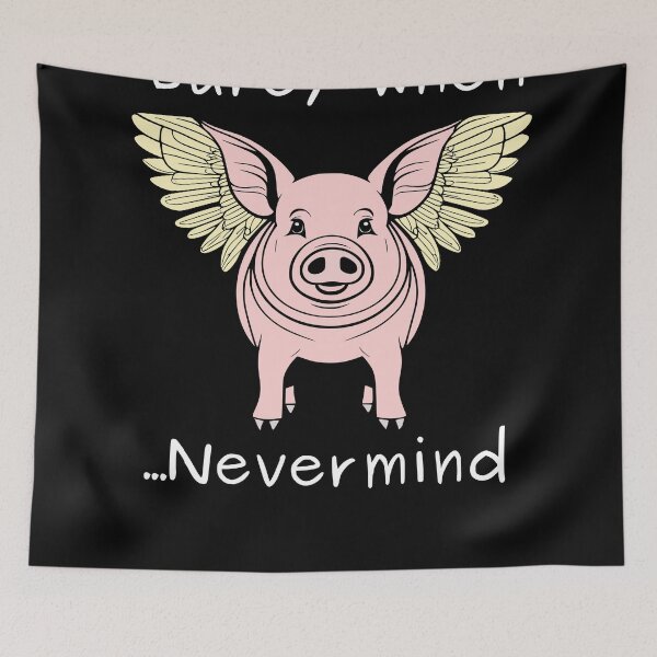 Item preview, When pigs... designed and sold by Nas-T-Shirt-Co.