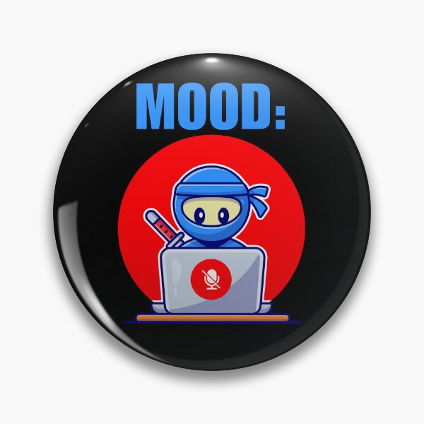 Item preview, Muted mic in a virtual meeting or conference call, funny remote wfh job designed and sold by NBSStore.