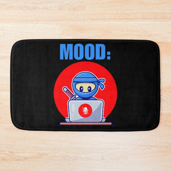 Item preview, Muted mic in a virtual meeting or conference call, funny remote wfh job designed and sold by NBSStore.