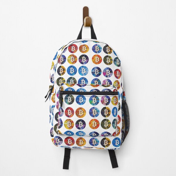 Item preview, Bitcoin multicolor pattern designed and sold by Bitcoinomnis.