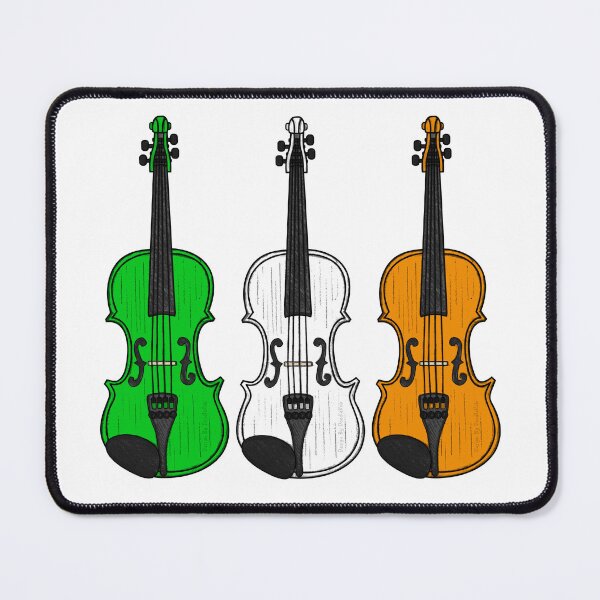 Item preview, Violin Irish Flag Violinist St Patrick's Day Fiddle designed and sold by doodlerob.