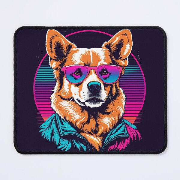 Item preview, When your little dog adopts glasses that reflect their shining personality designed and sold by Pulsant Paintings.