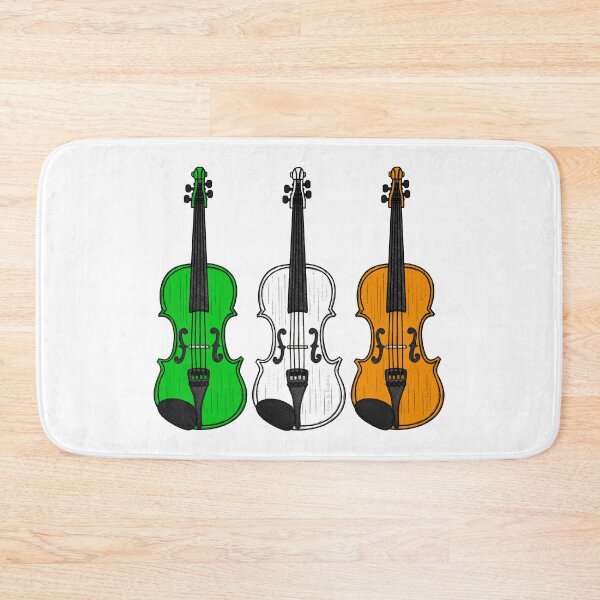 Item preview, Violin Irish Flag Violinist St Patrick's Day Fiddle designed and sold by doodlerob.