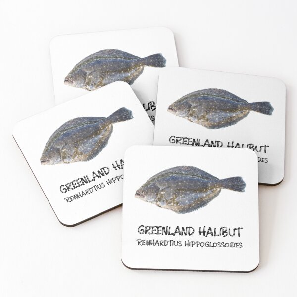 Item preview, Greenland Halibut Flat Fish Seafood designed and sold by GraTEEtude.