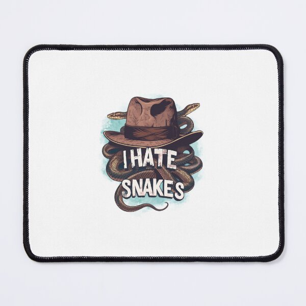 Item preview, I Hat Snakes - Fedora Hat - Indy designed and sold by Fenay Designs.