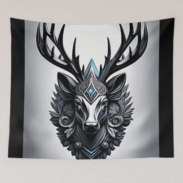 Item preview, Obsidian Deer Arrowhead, Ai Generated Art  designed and sold by ACC .