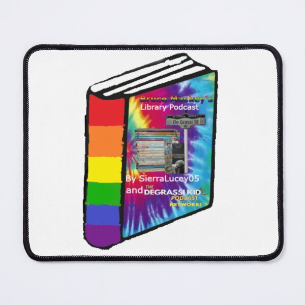 Item preview, Bruce Mackey Library Podcast Logo designed and sold by lucey05.