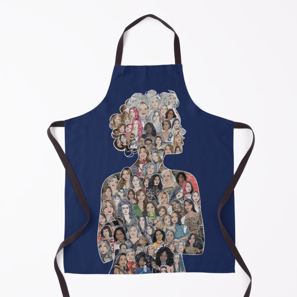 Item preview, woman's silhouette filled with diverse and intricate drawings designed and sold by Firas Aljazzar.