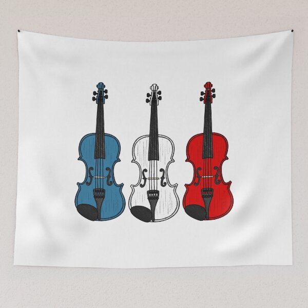 Item preview, Violin French Flag Violinist Musician France designed and sold by doodlerob.