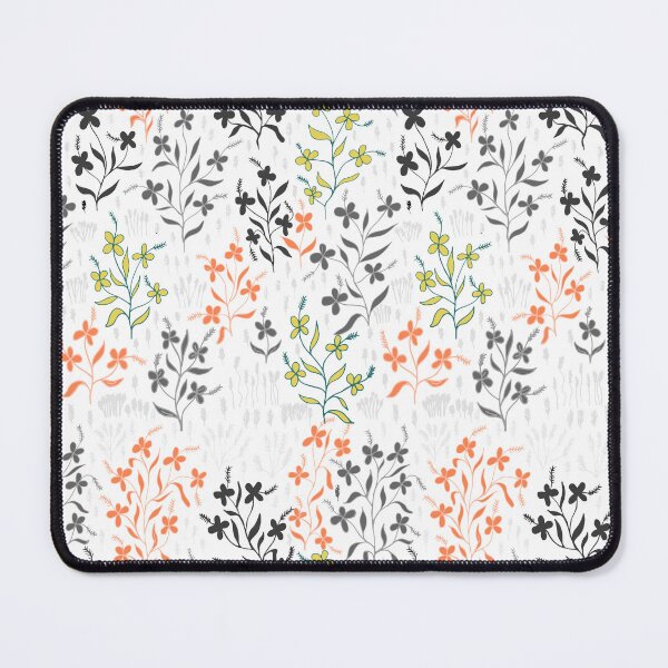 Item preview, Flowers of Spring - green orange designed and sold by SerahO.