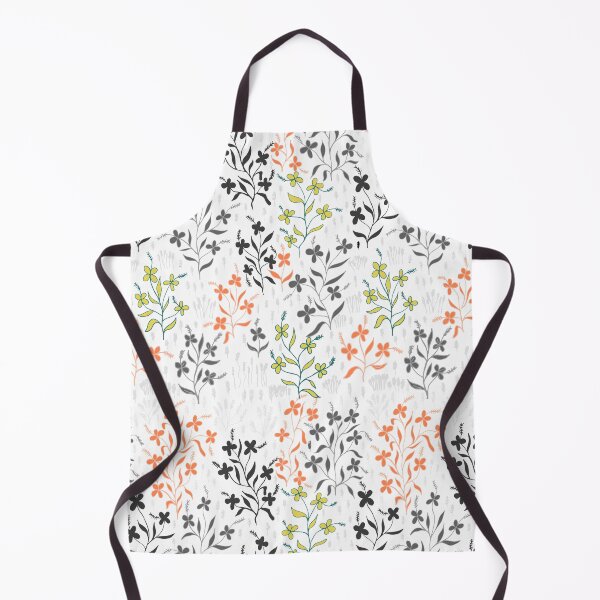 Item preview, Flowers of Spring - green orange designed and sold by SerahO.